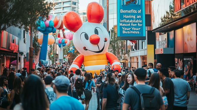 7 Vantagens de Ter um Mascote Inflável para seu Negócio