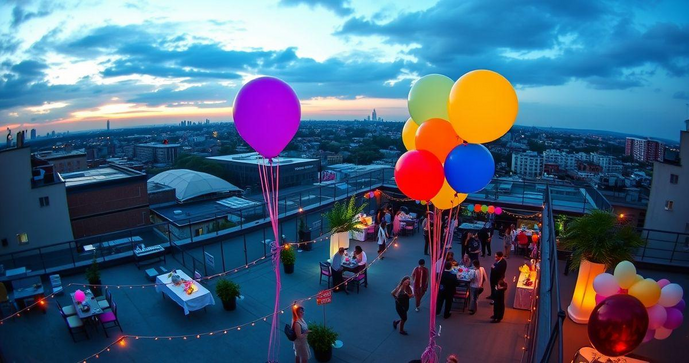 Balão Roof Top: Atrações e Vantagens para seu Evento