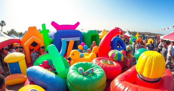 Produtos infláveis: destaque sua marca em eventos