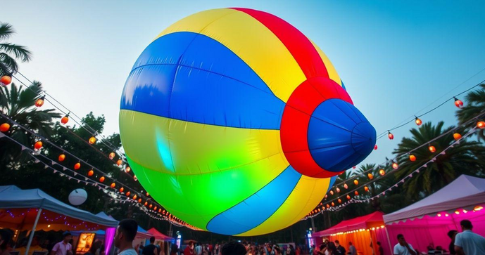 Balão Inflável Flutuante: Descubra Como Usá-lo em Seu Evento Balão Inflável Flutuante: Descubra Como Usá-lo em Seu Evento