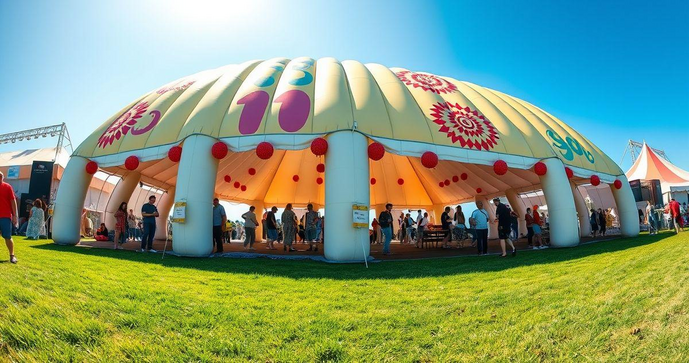 Como Fazer a Personalização de Tenda Inflável para seu Evento Como Fazer a Personalização de Tenda Inflável para seu Evento