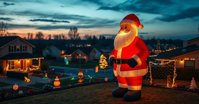 Comprar Papai Noel inflável: adquira sua decoração natalina especial Comprar Papai Noel inflável: adquira sua decoração natalina especial