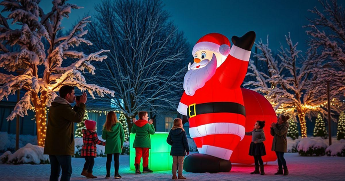Comprar Papai Noel Inflável é a Melhor Forma de Decorar seu Natal com Estilo e Alegria Comprar Papai Noel Inflável é a Melhor Forma de Decorar seu Natal com Estilo e Alegria