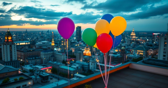 Descubra as Vantagens do Balão Roof Top para Sua Festa