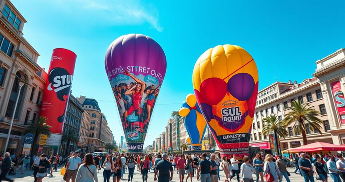 Balões infláveis promocionais: como escolher e utilizar na sua estratégia de marketing Balões infláveis promocionais: como escolher e utilizar na sua estratégia de marketing