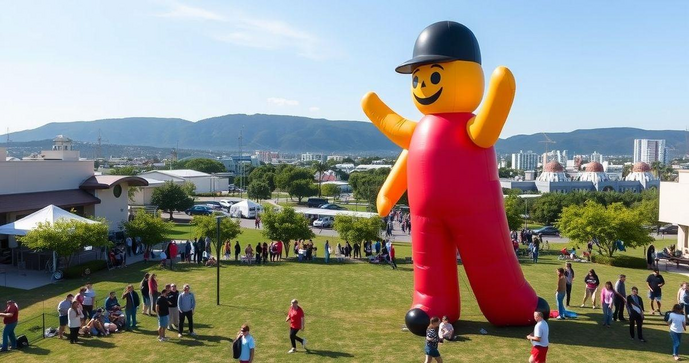 Boneco Inflável Personalizado para Empresas e Eventos Boneco Inflável Personalizado para Empresas e Eventos