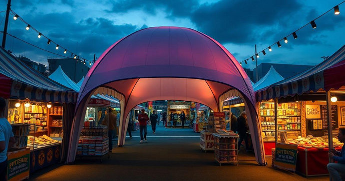 Como Escolher a Tenda Inflável para Feiras Ideal para Seu Evento Como Escolher a Tenda Inflável para Feiras Ideal para Seu Evento