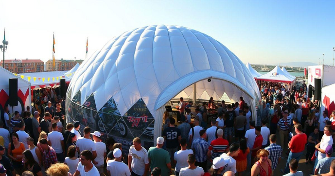 Como escolher o melhor domo inflável para o seu evento Como escolher o melhor domo inflável para o seu evento