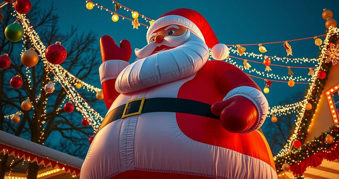Descubra o Preço do Papai Noel Inflável Gigante e Como Escolher o Melhor Descubra o Preço do Papai Noel Inflável Gigante e Como Escolher o Melhor