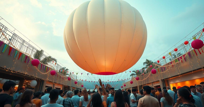 Como Escolher o Balão Inflável Gigante Perfeito para o Seu Evento