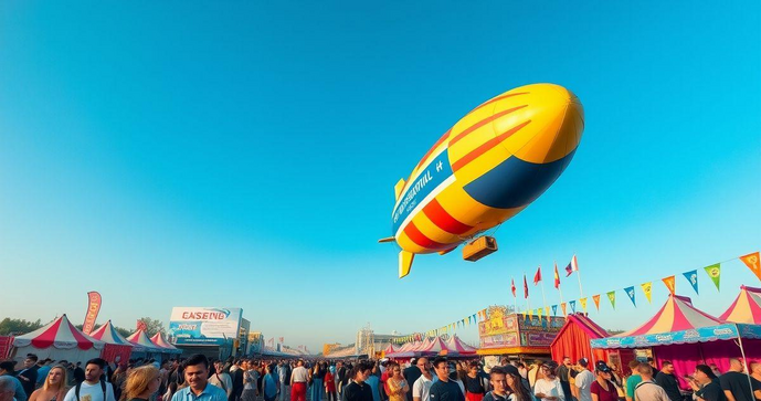 Descubra tudo sobre o Balão Blimp e suas aplicações incríveis Descubra tudo sobre o Balão Blimp e suas aplicações incríveis