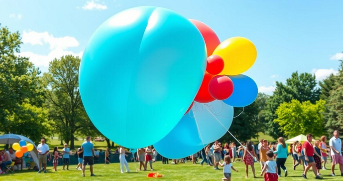 Guia para Escolher o Balão Inflável Flutuante Ideal para Seu Evento