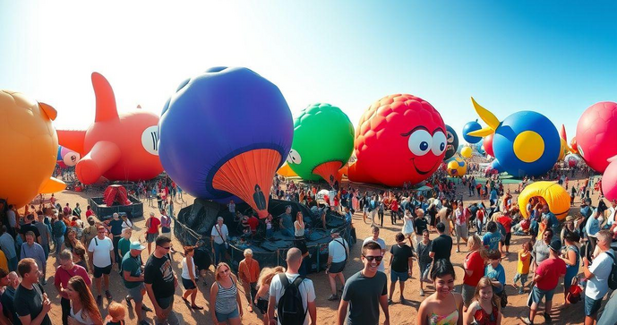 Réplicas Infláveis: A Arte de Transformar Ideias em Diversão Gigante Réplicas Infláveis: A Arte de Transformar Ideias em Diversão Gigante