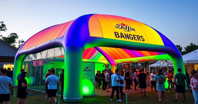 Tenda Inflável Personalizada Preço Competitivo Tenda Inflável Personalizada Preço Competitivo