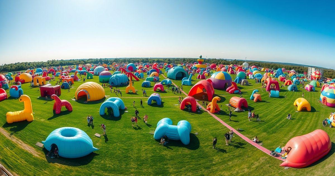 Descubra como escolher a melhor estrutura inflável para eventos Descubra como escolher a melhor estrutura inflável para eventos