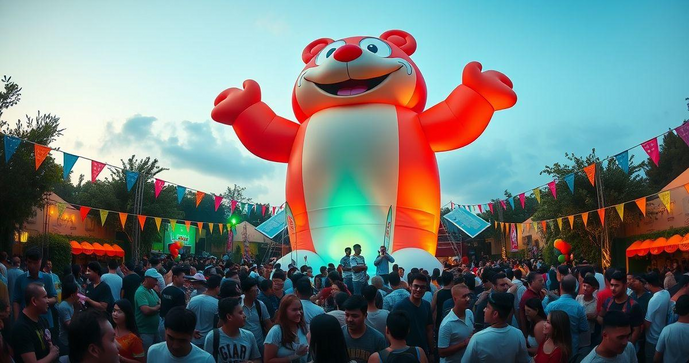 Descubra o Melhor Mascote Inflável para Seu Evento